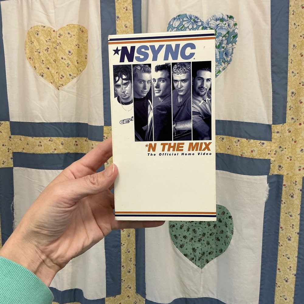 NSYNC N THE MIX The Official Home Video VHS Tape 1999